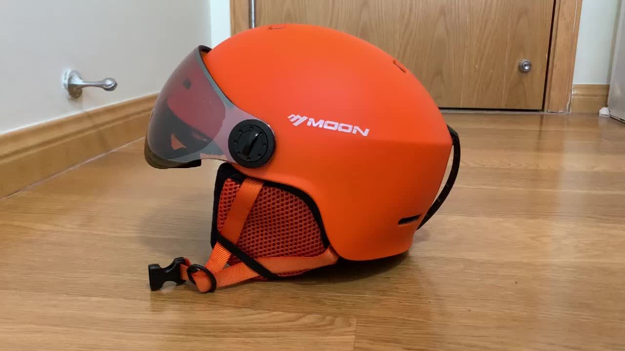 SummitGuard Ski Helmet With Removable Parts Safe And Comfortable For Outdoor Use