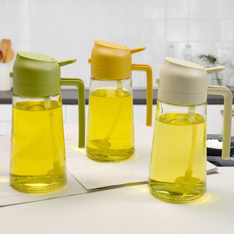 AeroChef 2-In-1 Glass Oil Sprayer and Dispenser Kitchen Pouring Tool
