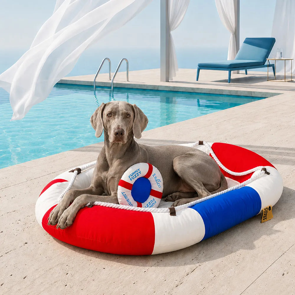 Pool Float Pet Bed for Summer Relaxation