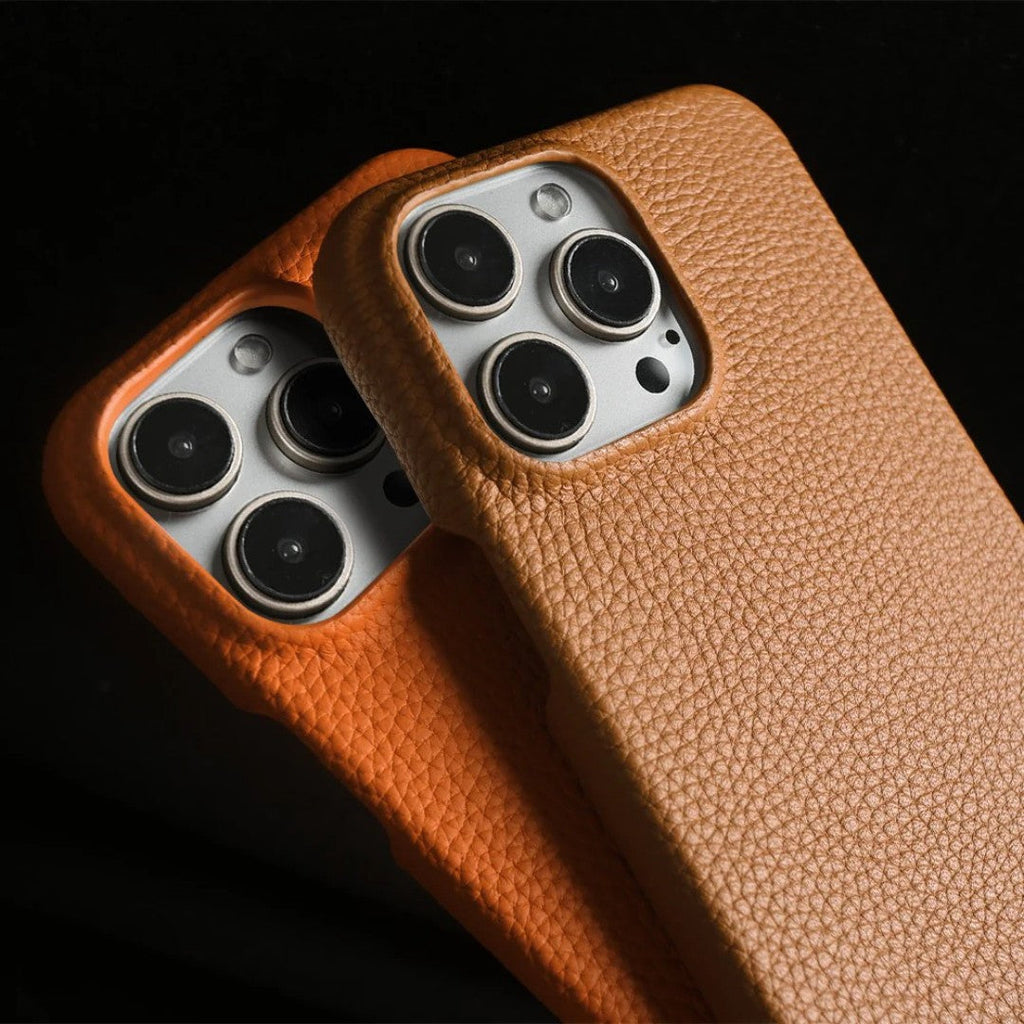 Genuine Leather Phone Case With Crossbody Strap For Everyday Carry