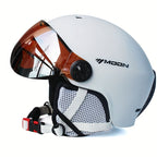 SummitGuard Ski Helmet With Removable Parts Safe And Comfortable For Outdoor Use