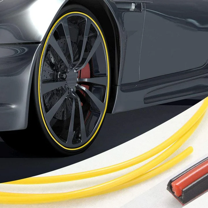NovaGuard Pro Wheel Rim Edge Protector For Stylish Rims