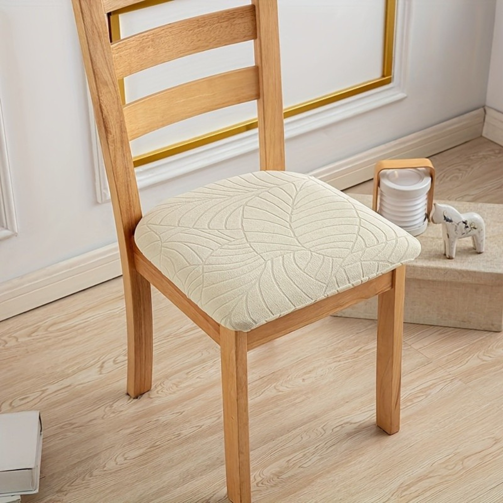 Stretch Jacquard Chair Covers for Instant Dining Chair Renewal
