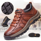 Momentum Men’s Orthopedic Leather Shoes - Supportive Comfort