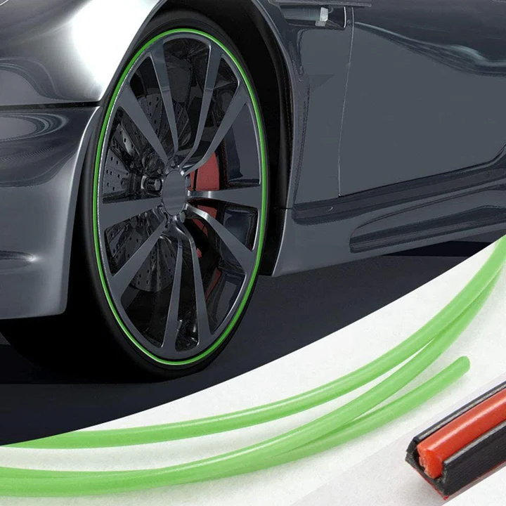 NovaGuard Pro Wheel Rim Edge Protector For Stylish Rims
