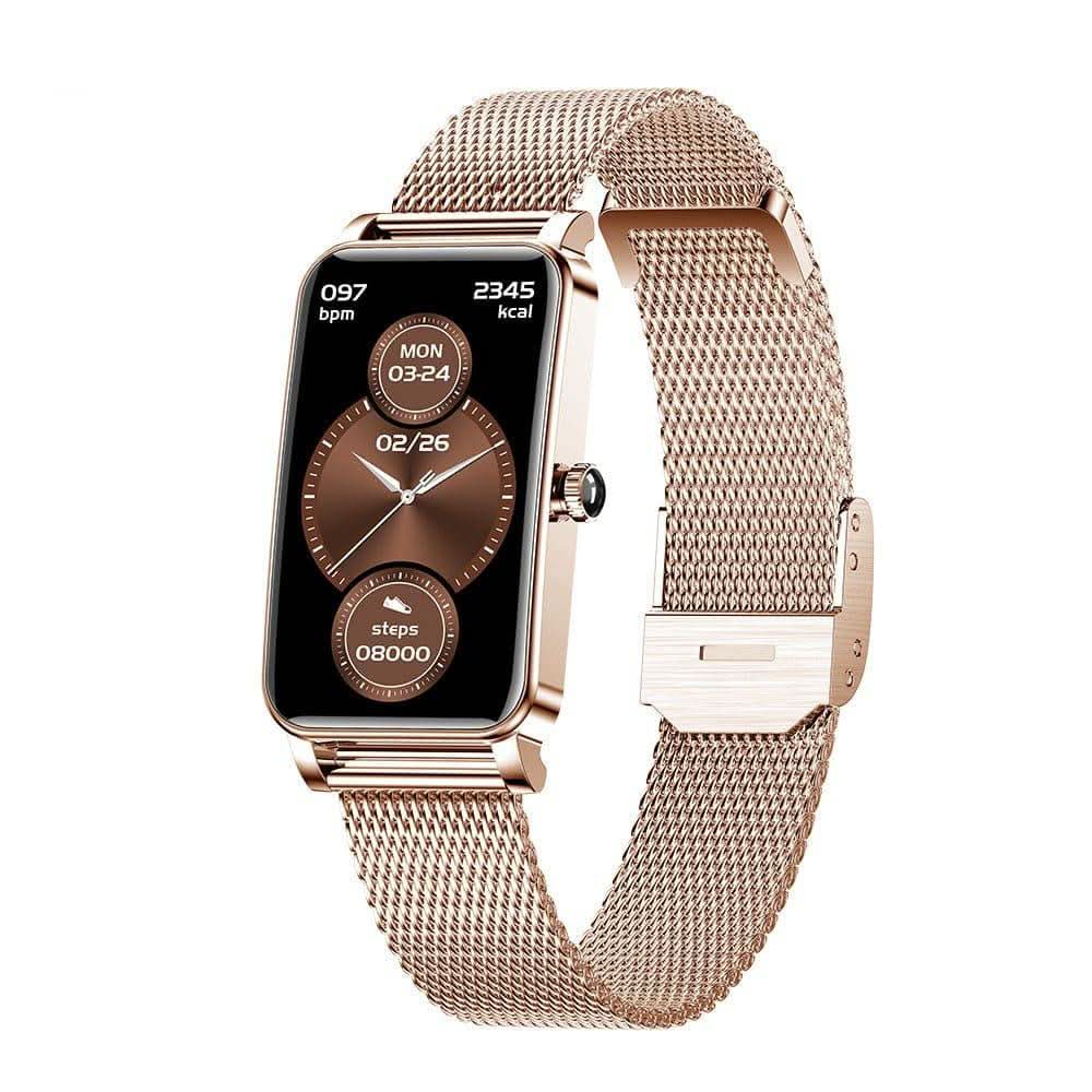 AstraLink Women’s Smartwatch With Fitness Tracking And Notifications