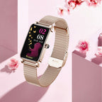 AstraLink Women’s Smartwatch With Fitness Tracking And Notifications