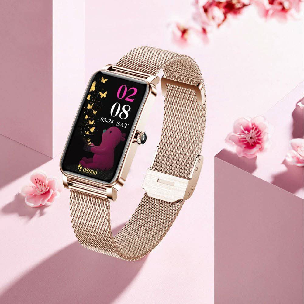 AstraLink Women’s Smartwatch With Fitness Tracking And Notifications