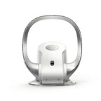 Bladeless Wall Fan - 10 Speeds - 35dB - 1–8hr Timer - Remote Control - White & Black
