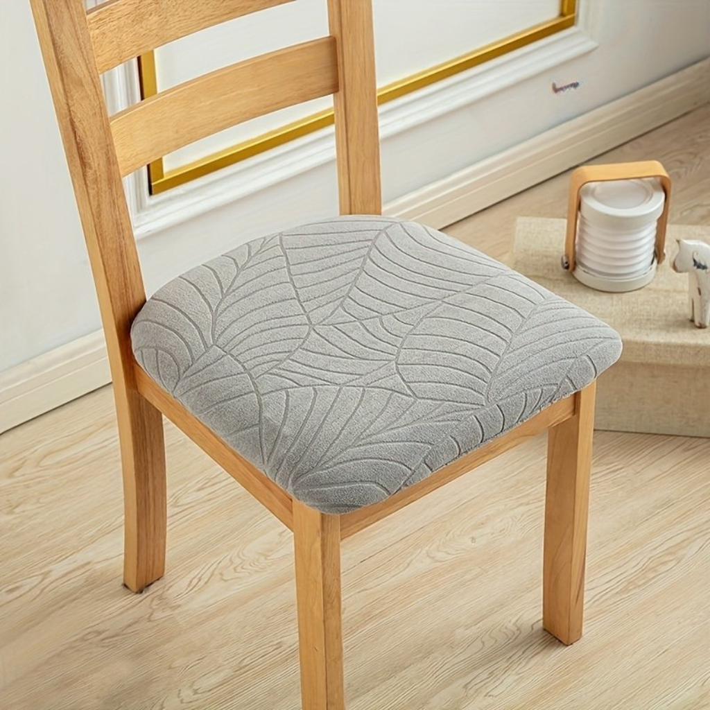 Stretch Jacquard Chair Covers for Instant Dining Chair Renewal