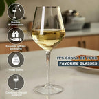 Reusable Wine Glass Set for Elegant Indoor and Outdoor Entertaining