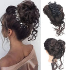 NovaTress Instant Curled Bun Hair Clip Standalone Accessory
