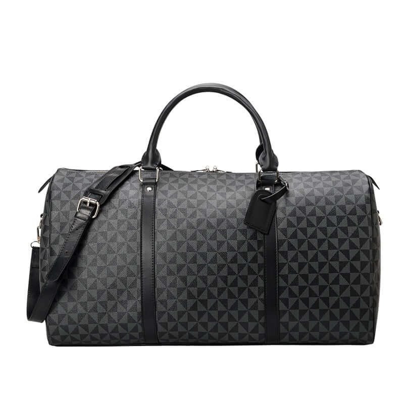 AeroVoyage Premium Leather Unisex Travel Bag Stylish Duffle Bag