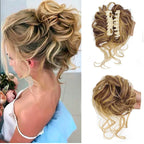 NovaTress Instant Curled Bun Hair Clip Standalone Accessory