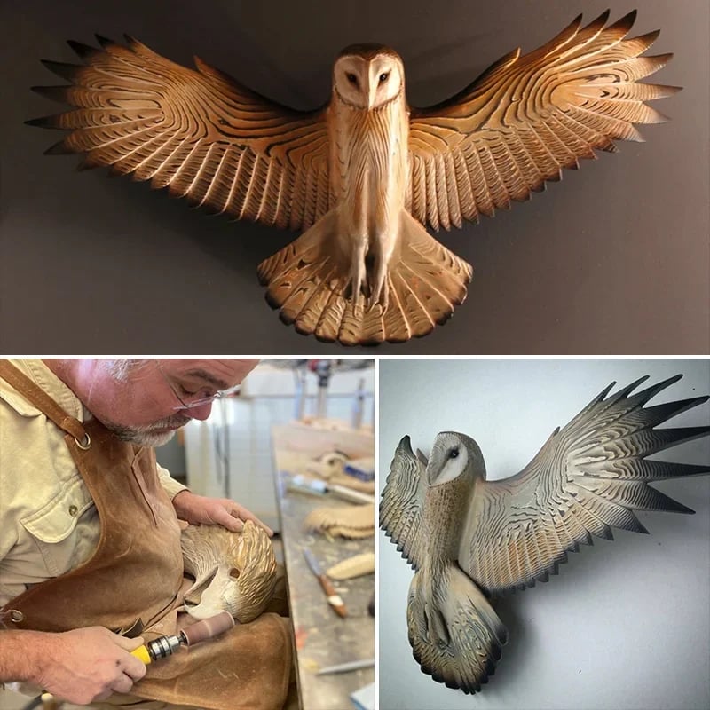Majestic Owl Wall Art for Nature-Inspired Home Décor