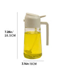 AeroChef 2-In-1 Glass Oil Sprayer and Dispenser Kitchen Pouring Tool