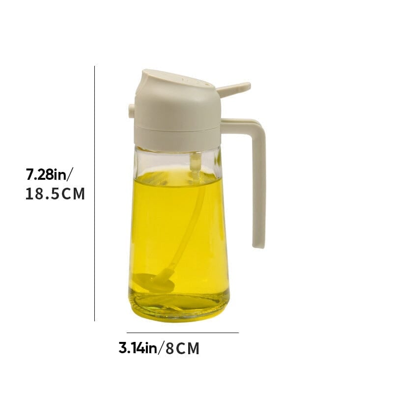 AeroChef 2-In-1 Glass Oil Sprayer and Dispenser Kitchen Pouring Tool