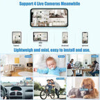 NovaCam Mini Wireless Magnetic Camera With Real Time Live Audio And Video Monitoring