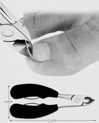 SeniorEase Toenail Clipper for Thick Nails, Sharp and Ergonomic