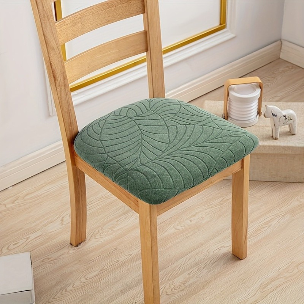 Stretch Jacquard Chair Covers for Instant Dining Chair Renewal