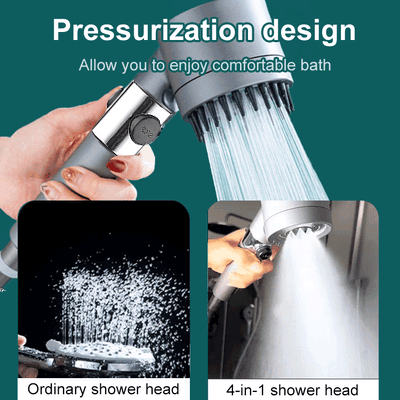 AquaPulse Shower Head Increased Pressure Spa Experience