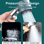 AquaPulse Shower Head Increased Pressure Spa Experience