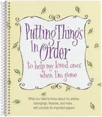 LifeLine Organizer Putting Things In Order To Help My Loved Ones When I'm Gone