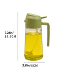 AeroChef 2-In-1 Glass Oil Sprayer and Dispenser Kitchen Pouring Tool