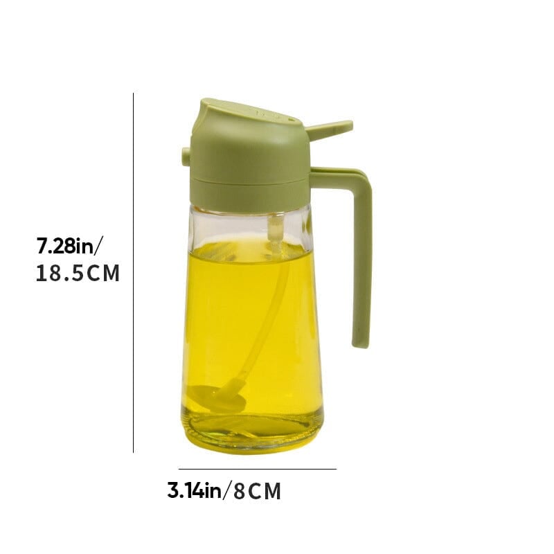 AeroChef 2-In-1 Glass Oil Sprayer and Dispenser Kitchen Pouring Tool