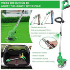 24V Cordless Grass Trimmer Battery Powered For Lawn Care