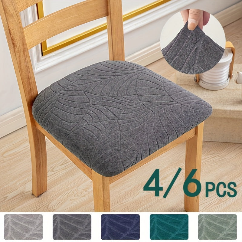 Stretch Jacquard Chair Covers for Instant Dining Chair Renewal