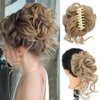 NovaTress Instant Curled Bun Hair Clip Standalone Accessory