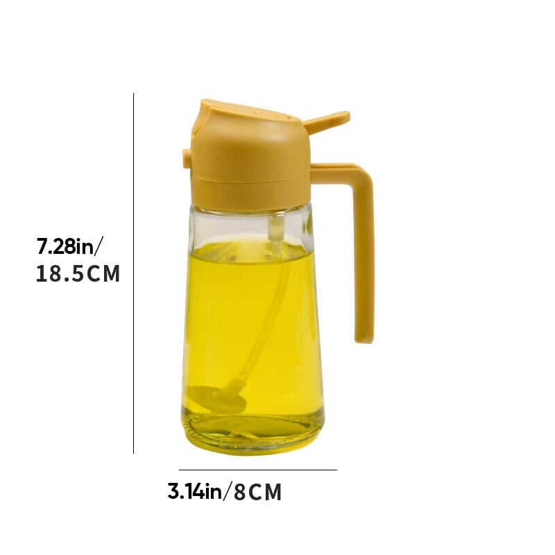 AeroChef 2-In-1 Glass Oil Sprayer and Dispenser Kitchen Pouring Tool