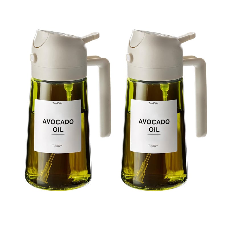 AeroChef 2-In-1 Glass Oil Sprayer and Dispenser Kitchen Pouring Tool