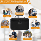 TrailGlow Portable Meal Warmer Case Electric Heated Container For On-The-Go Meals