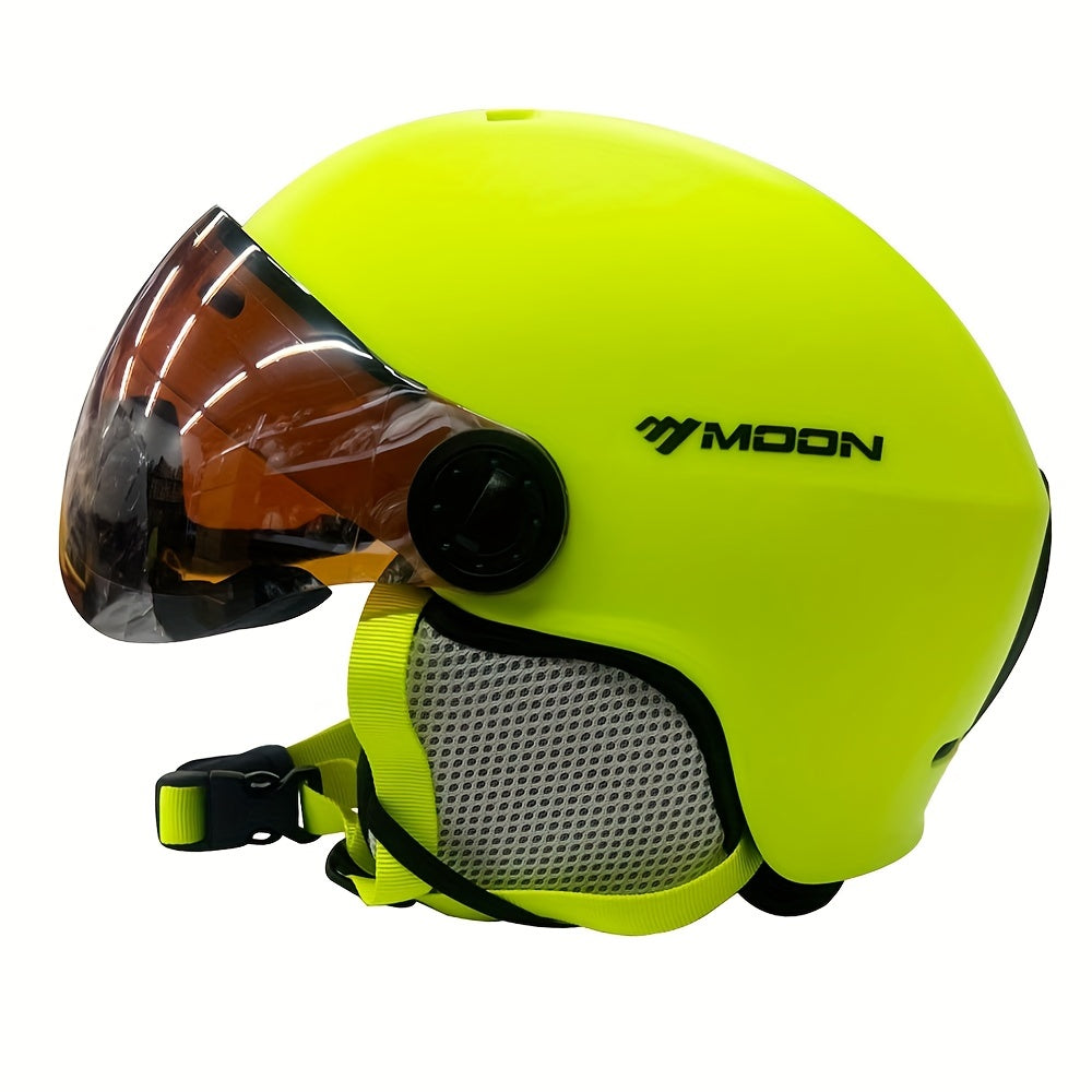 SummitGuard Ski Helmet With Removable Parts Safe And Comfortable For Outdoor Use