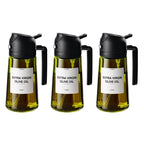 AeroChef 2-In-1 Glass Oil Sprayer and Dispenser Kitchen Pouring Tool