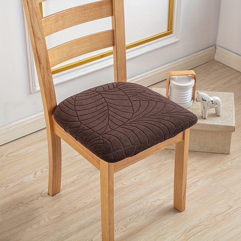 Stretch Jacquard Chair Covers for Instant Dining Chair Renewal
