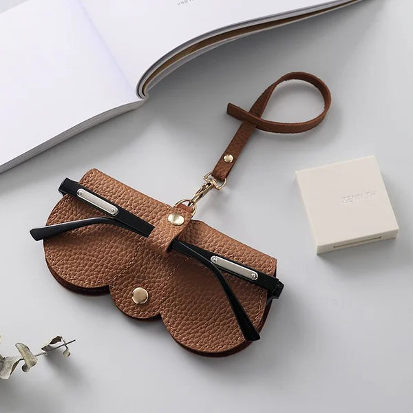 NovaGuard ShadeShield Soft Leather Sunglasses Case