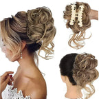 NovaTress Instant Curled Bun Hair Clip Standalone Accessory