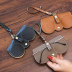 NovaGuard ShadeShield Soft Leather Sunglasses Case