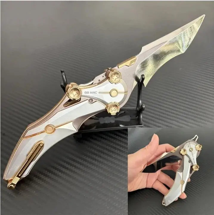 IronForge All-Metal Folding Knife With 8Cr13Mov Blade, Compact EDC Tool