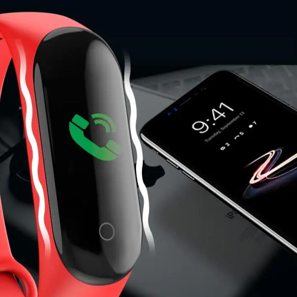 PulseTrack Smartwatch With Blood Pressure And Heart Rate Monitor