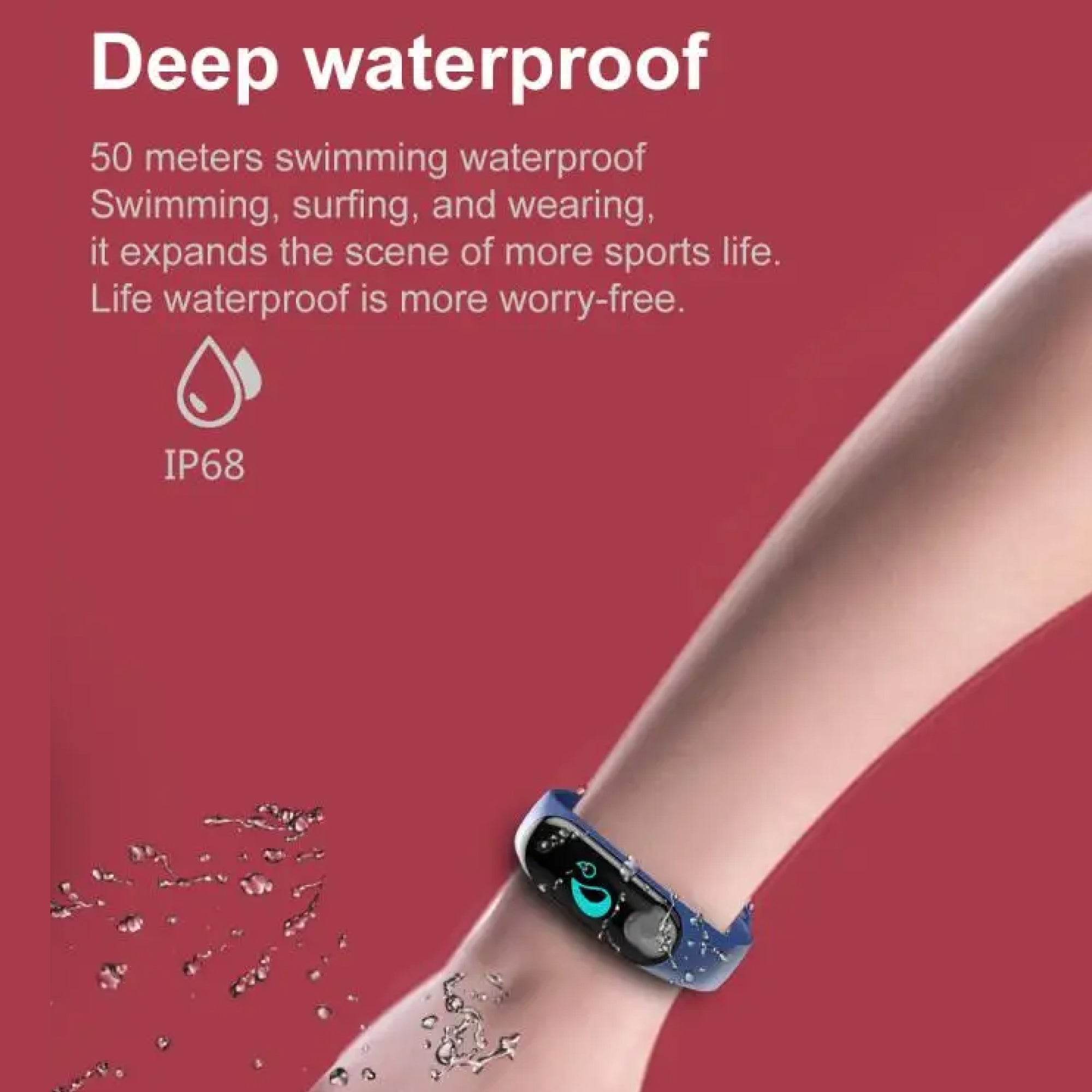 PulseTrack Smartwatch With Blood Pressure And Heart Rate Monitor