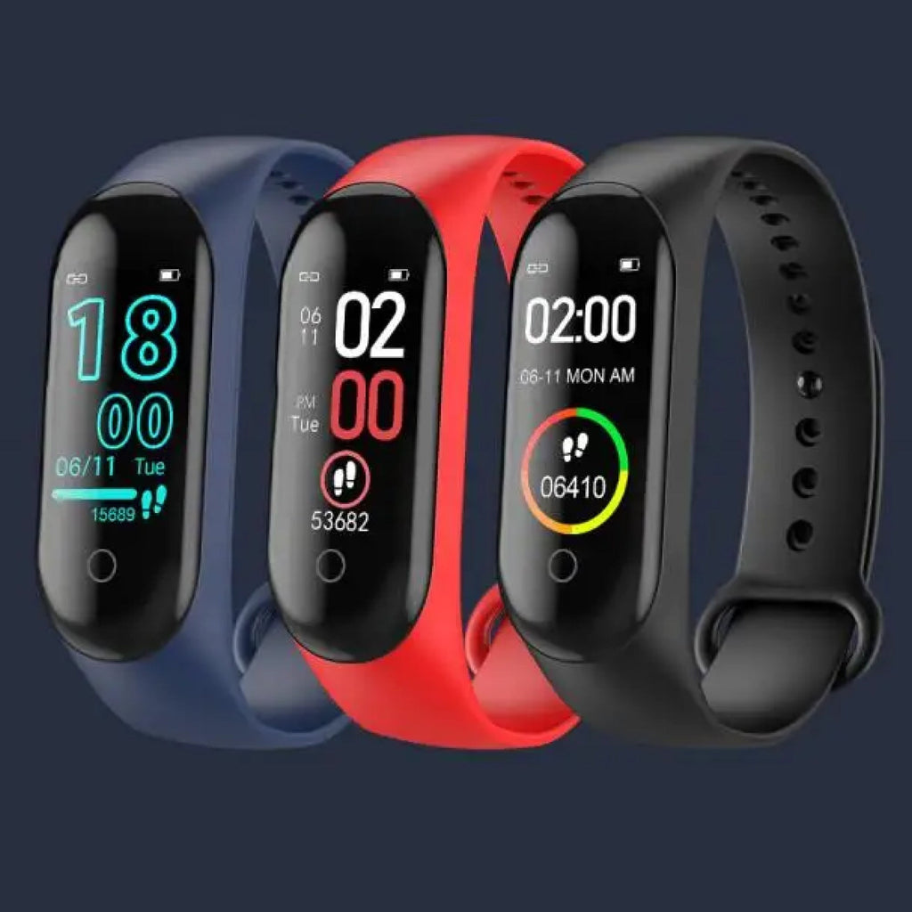PulseTrack Smartwatch With Blood Pressure And Heart Rate Monitor