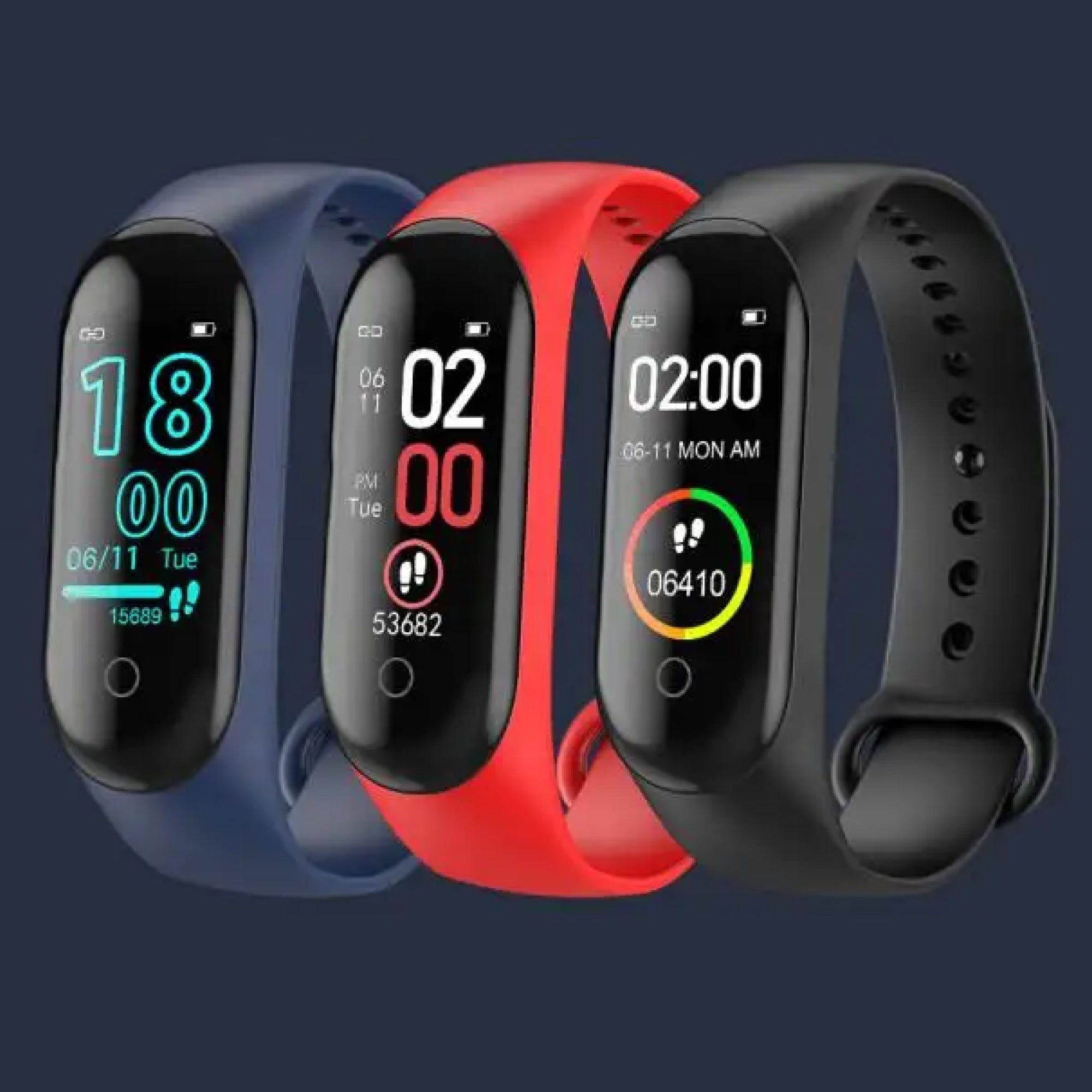 PulseTrack Smartwatch With Blood Pressure And Heart Rate Monitor