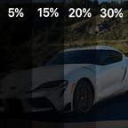 NovaShield Car Window Tint Film for Heat and UV Protection