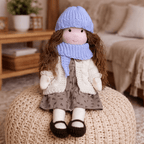 Handmade Waldorf-Inspired Cotton Doll for Creative Play