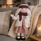 Handmade Waldorf-Inspired Cotton Doll for Creative Play