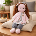 Handmade Waldorf-Inspired Cotton Doll for Creative Play